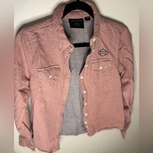 Harley-Davidson Women's Pink Jean Jacket
